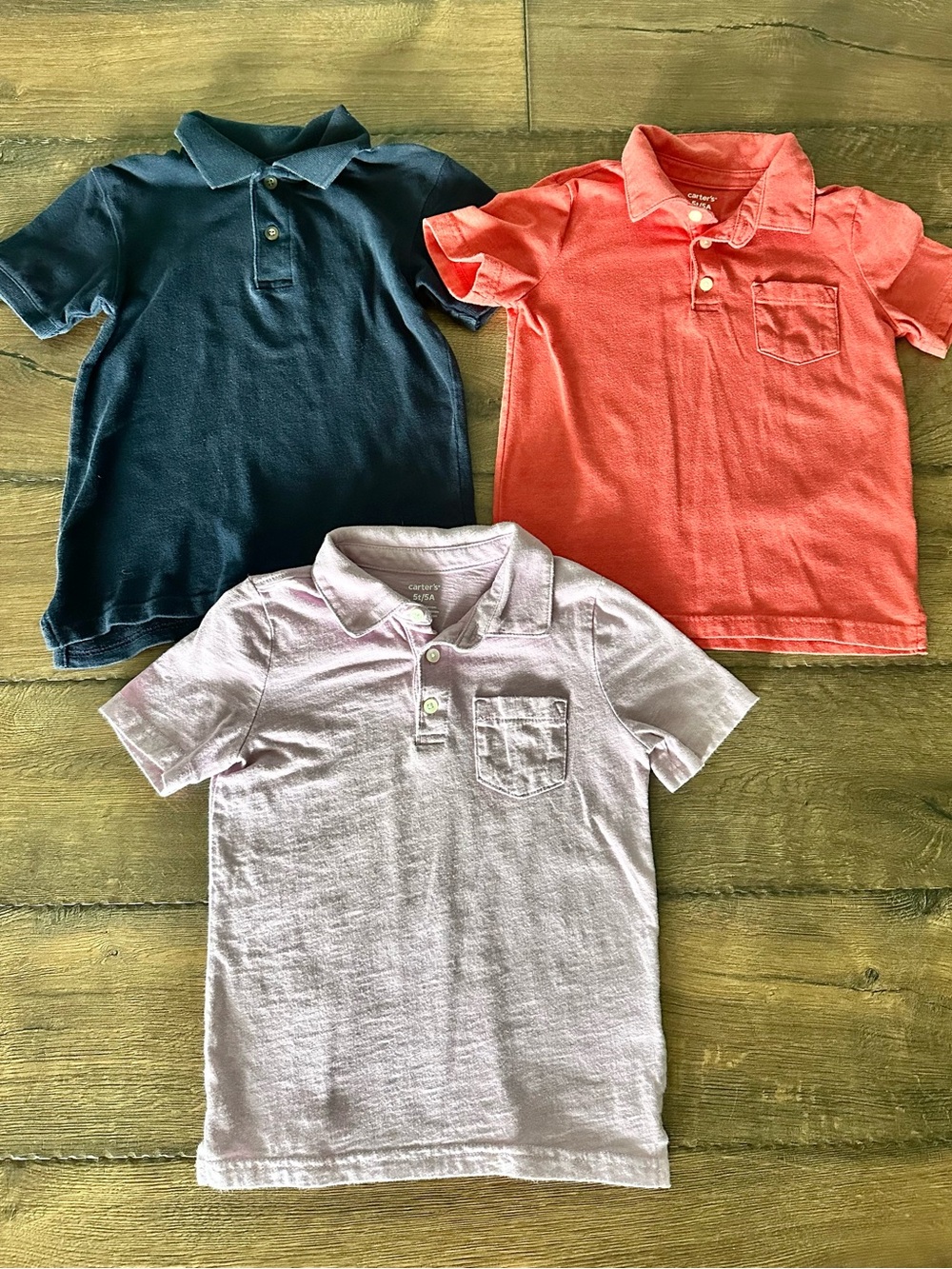 Boys short sleeve collared shirt bundle